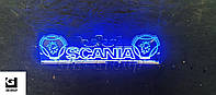 Светодиодная табличка для грузовика SCANIA синего цвета