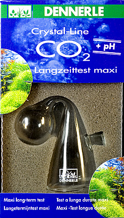 CO2 дропчекер, Dennerle СО2  Langzeittest Maxi + pH. Постійний і точний контроль рівня вмісту СО2 в