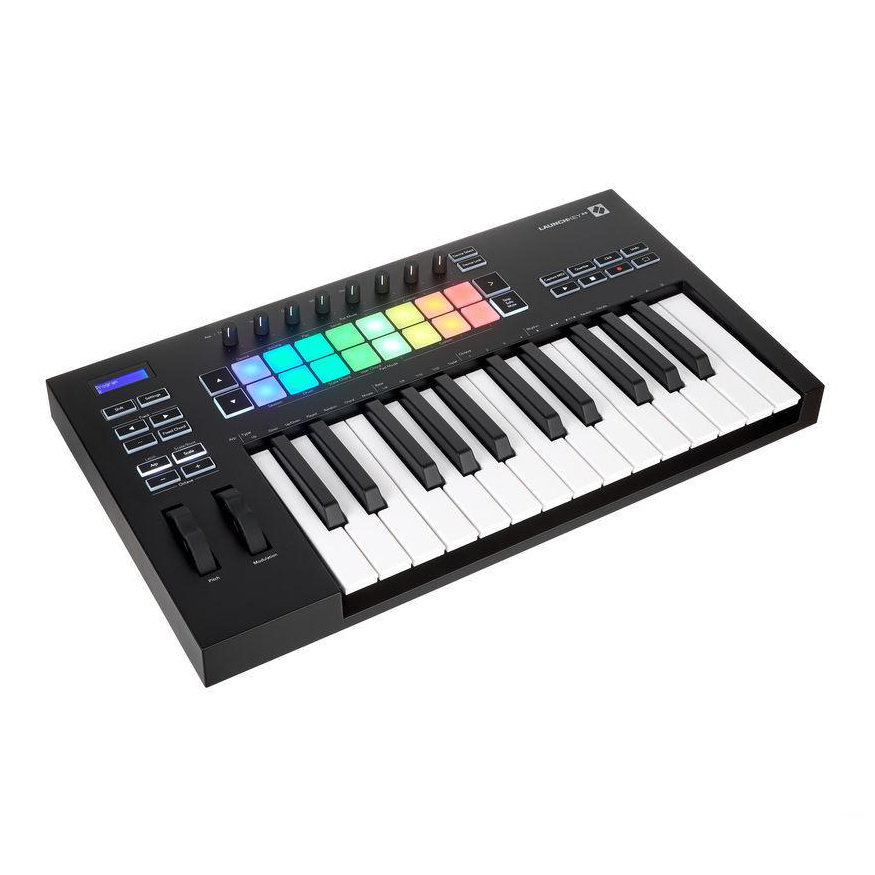 Midi-клавиатура NOVATION Launchkey 25 mk3 - фото 1 - id-p1487940036