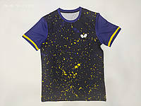 Футболка Butterfly UA Sky Short Sleeve (blue x yellow)