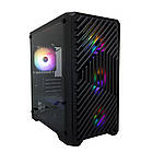 Корпус 1stPlayer T5-BK-4F1 Black без БЖ, фото 3