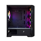 Корпус 1stPlayer T5-BK-4F1 Black без БЖ, фото 4