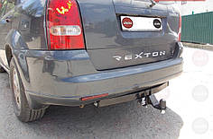 Знімний гак фаркоп на SsangYong Rexton I 2006-2012 (Ссангйонг Рекстон) Американська вставка під квадрат