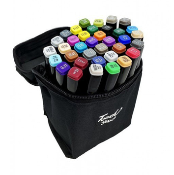 Скетч маркер набір 36 шт скетч маркери спиртові маркери