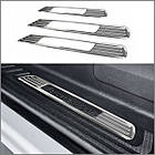 Накладки на пороги для Mercedes-Benz Vito / V-Class W447 2014+ (нерж.сталь, на 3 дверей