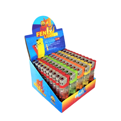 Запальничка Fenix LED прозора з ліхтариком