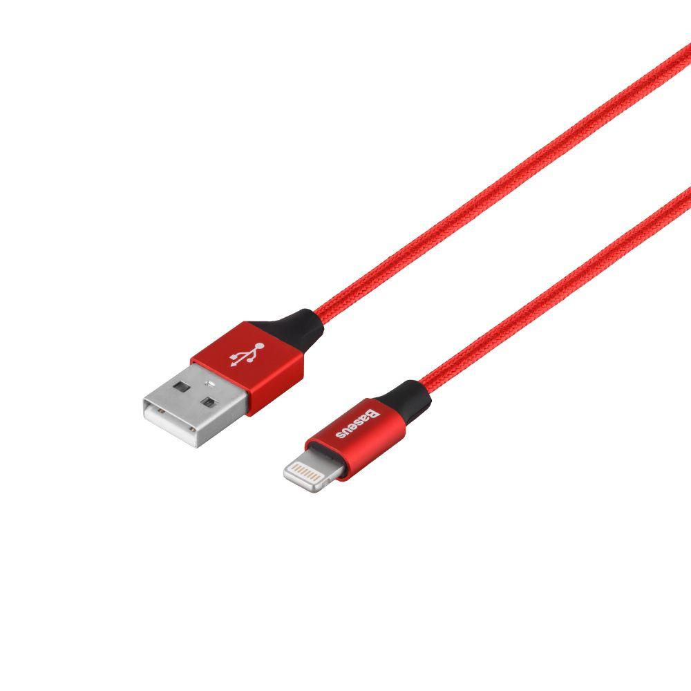 Кабель USB Baseus USB to Lightning 2A 1.8m CALYW-A - фото 1 - id-p1880203323
