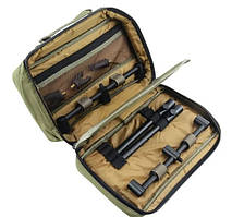 Буз-бар Hirisi, підставка на 3 вудилища + сумка (ширина 27-30, висота 22-35см)