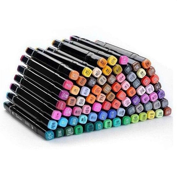 Скейтч маркери набір 120 шт. скетч маркери спиртові маркери