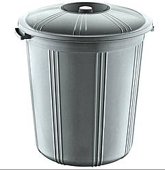 Бак господарський Bee Home з кришкою 70 л d45 см h53 см поліпропілен (AK 218)