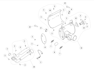 Вихопічна система квадроциклу Segway