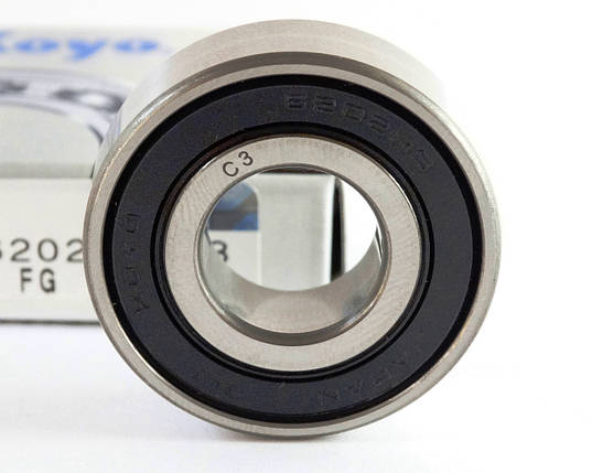 6202 2RS C3 тепловий зазор - підшипник Koyo Японія, фото 3