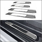 Накладки на пороги для Mercedes-Benz Vito / V-Class W447 2014+ (нерж.сталь, на 4 дверей