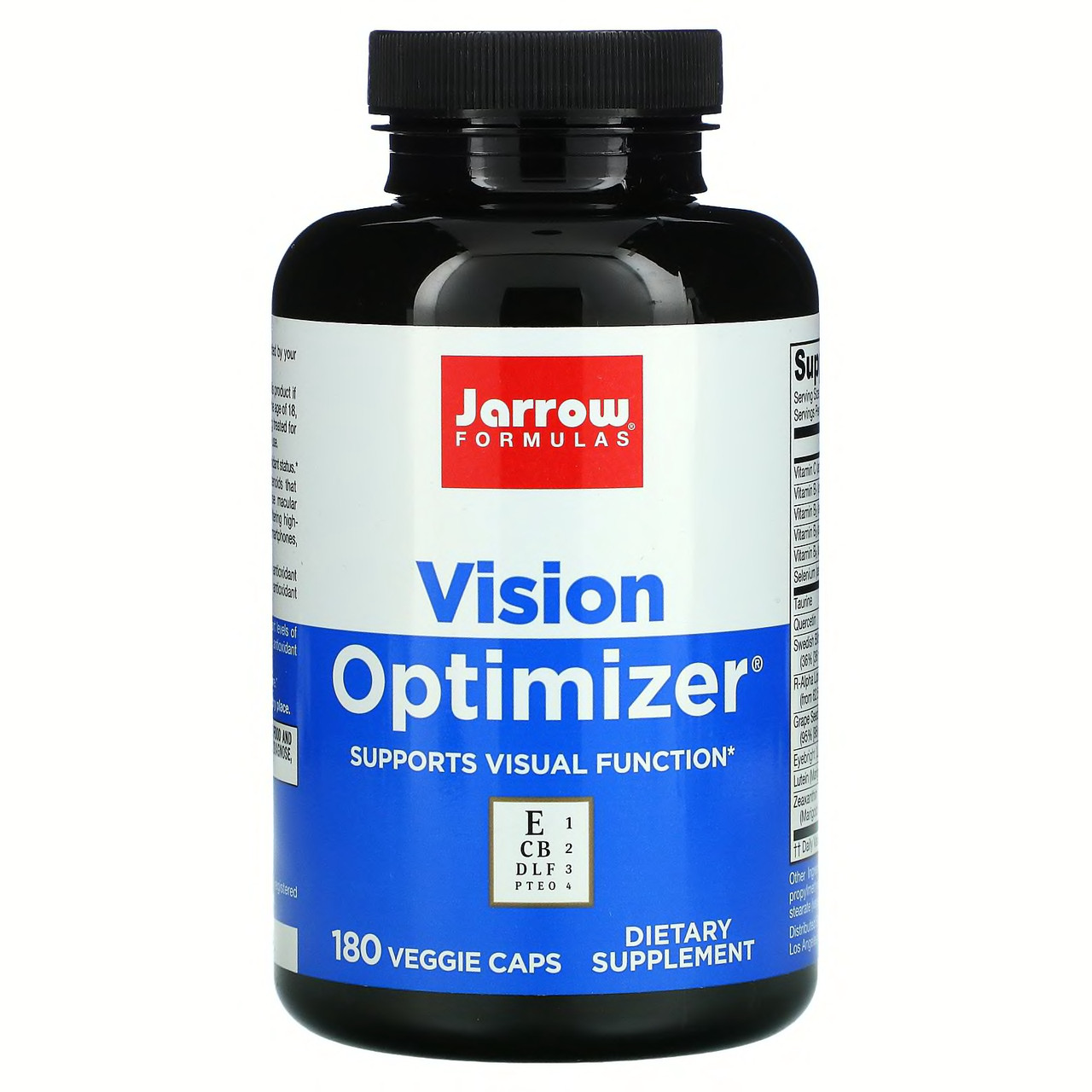 Добавка для зору, Vision Optimiz, Jarrow Formulas, 180 веганських капсул