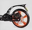 Самокат Best Scooter Factor (складний, амортизатор, підніжка, PU колеса, на підшипниках ABEC 7), фото 7