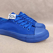 ЗНИЖКА! 36р (23см) сині кеди конверси AIL STAR під Converse all star, фото 4