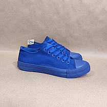 ЗНИЖКА! 36р (23см) сині кеди конверси AIL STAR під Converse all star, фото 6