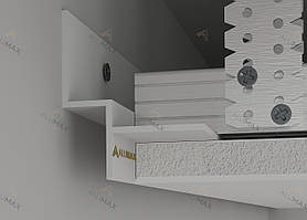 Профіль тіньового шва АПТШ 10 Білий