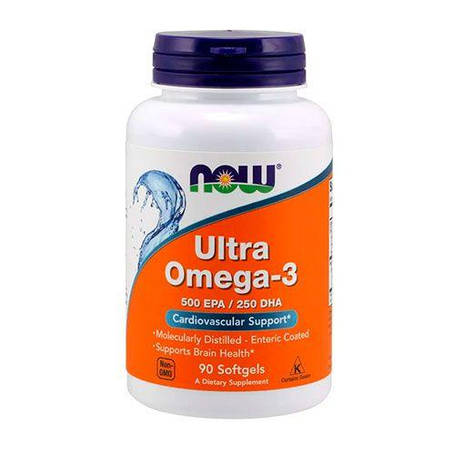 Риб'ячий жир Now Foods Omega-3 Ultra 90 капс США, фото 1