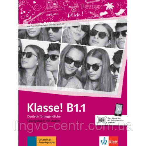 Німецька мова. Klasse! B1.1 Übungsbuch mit Audio