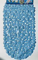 Антиковзаючий килимок для ванної, силіконовий Камінці 67,5*34 см