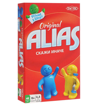Настільна гра "Еліас/Чарівно" компактна дорожня версія Alias travel (KG-9555)