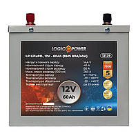 Аккумулятор LogicPower LP LiFePO4 12-60 (BMS 80A/40A) Iron