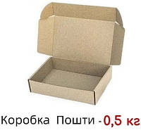Картонная коробка на 0,5 кг - 240 × 170 × 50 - самосборная