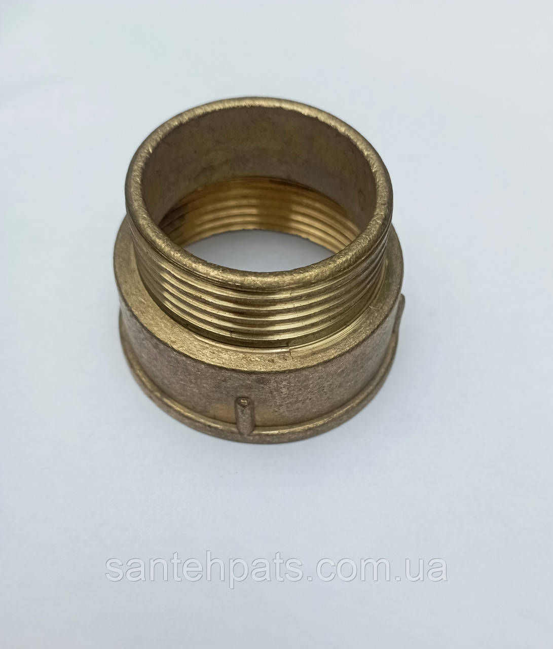 Перехідник латунний 1 1/2" всередині 1 1/4" зовнішній, фото 1