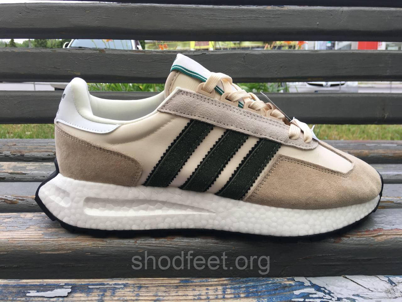 Кросівки Adidas Retropy E5 Beige Green, фото 1