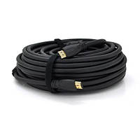 Высокоскоростной HDMI-2.0 кабель (HDMI A-A), Длина: 5,0 м, с фильтром, цвет черный
