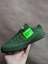 ЗНИЖКА! 38р (24см) кеди ХАКІ конверси AIL STAR під Converse All star, фото 3