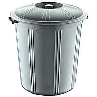 Бак господарський Bee Home з кришкою 50 л h53 см поліпропілен (AK 217)