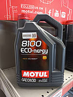 Моторна олива MOTUL / 8100 Eco-nergy 0W30 / 5 л