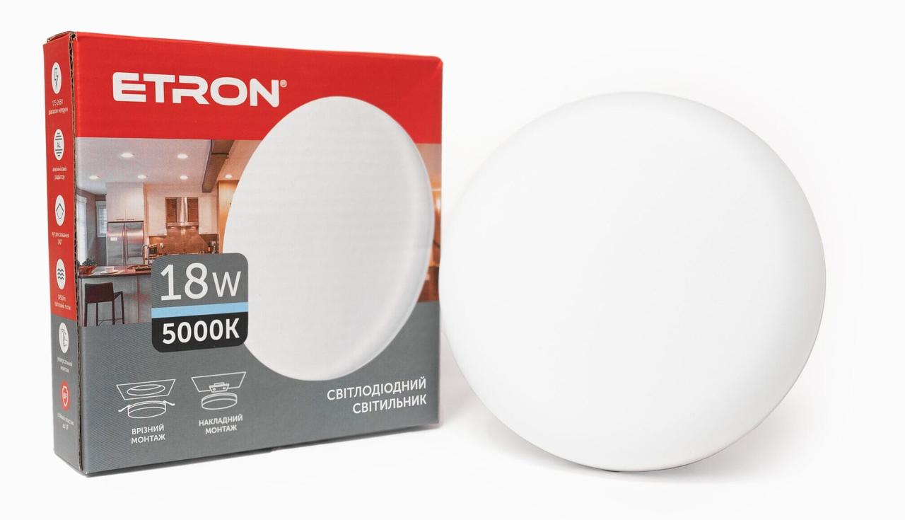 Світлодіодний світильник ETRON Multipurpose 1-EMP-708 18W 5000К ІР20