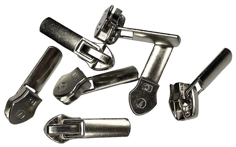 Бігунок для взуттєвої блискавки Спіраль (Тип 7) "Пряма" 50шт/уп