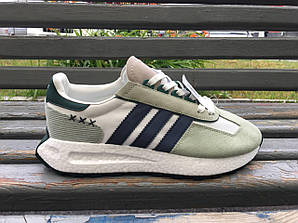 Кросівки Adidas Retropy E5 White Green Blue