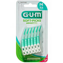 Міжзубні щітки GUM Soft Picks Advanced стандартні 30 штук