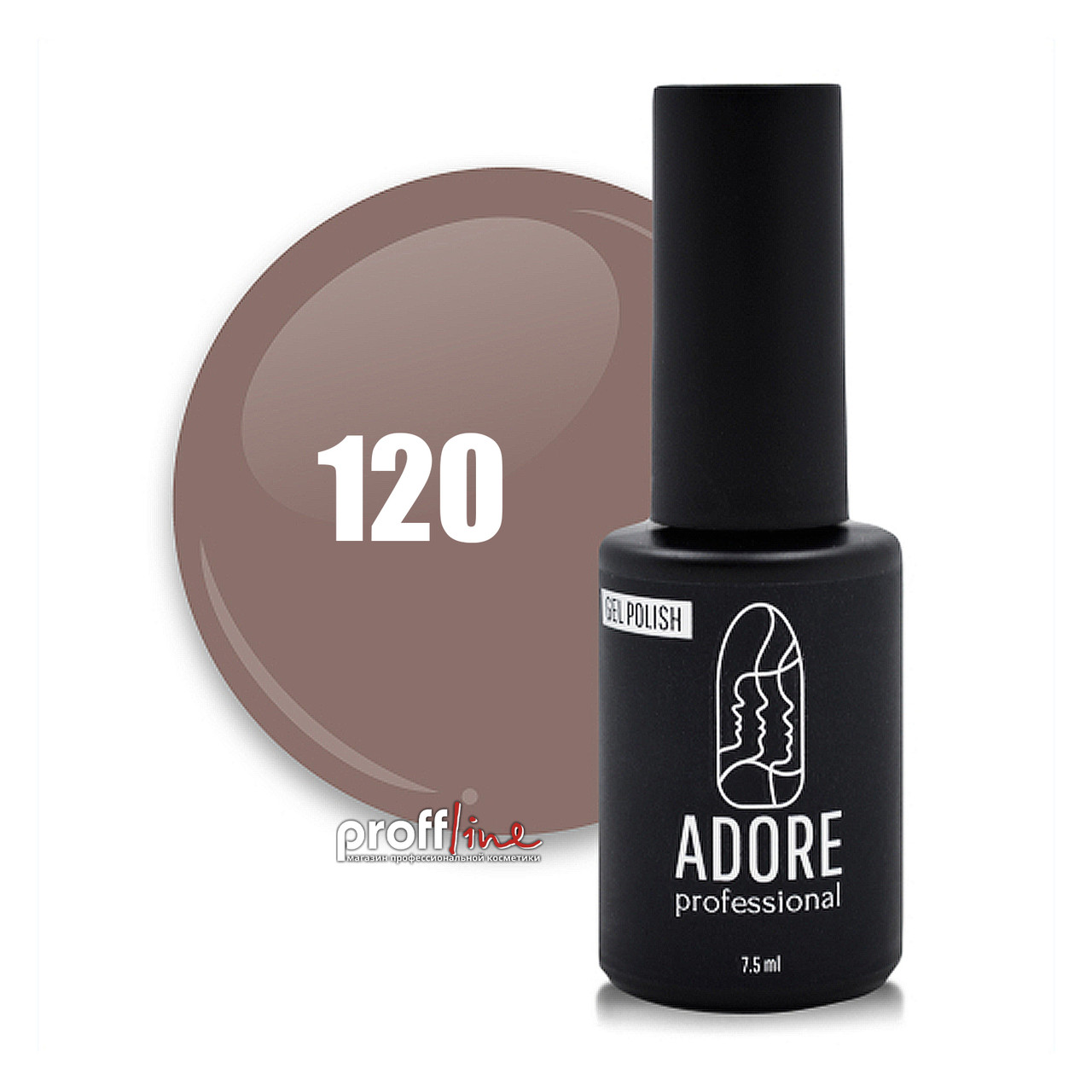 Гель-лак Adore № 120, фото 1