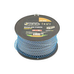 Волосінь для тримера MASTERTOOL КВАДРАТ АРМОВАНИЙ 3,00 мм 108 м котушка 19-1930