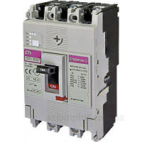 Автоматический выключатель ETI 004671801 EB2S 160/3LF 16А 3P (16kA фиксированные настройки)