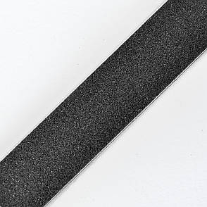 Широка чорна пилка для штучних нігтів Design Nails 80 grit, фото 2