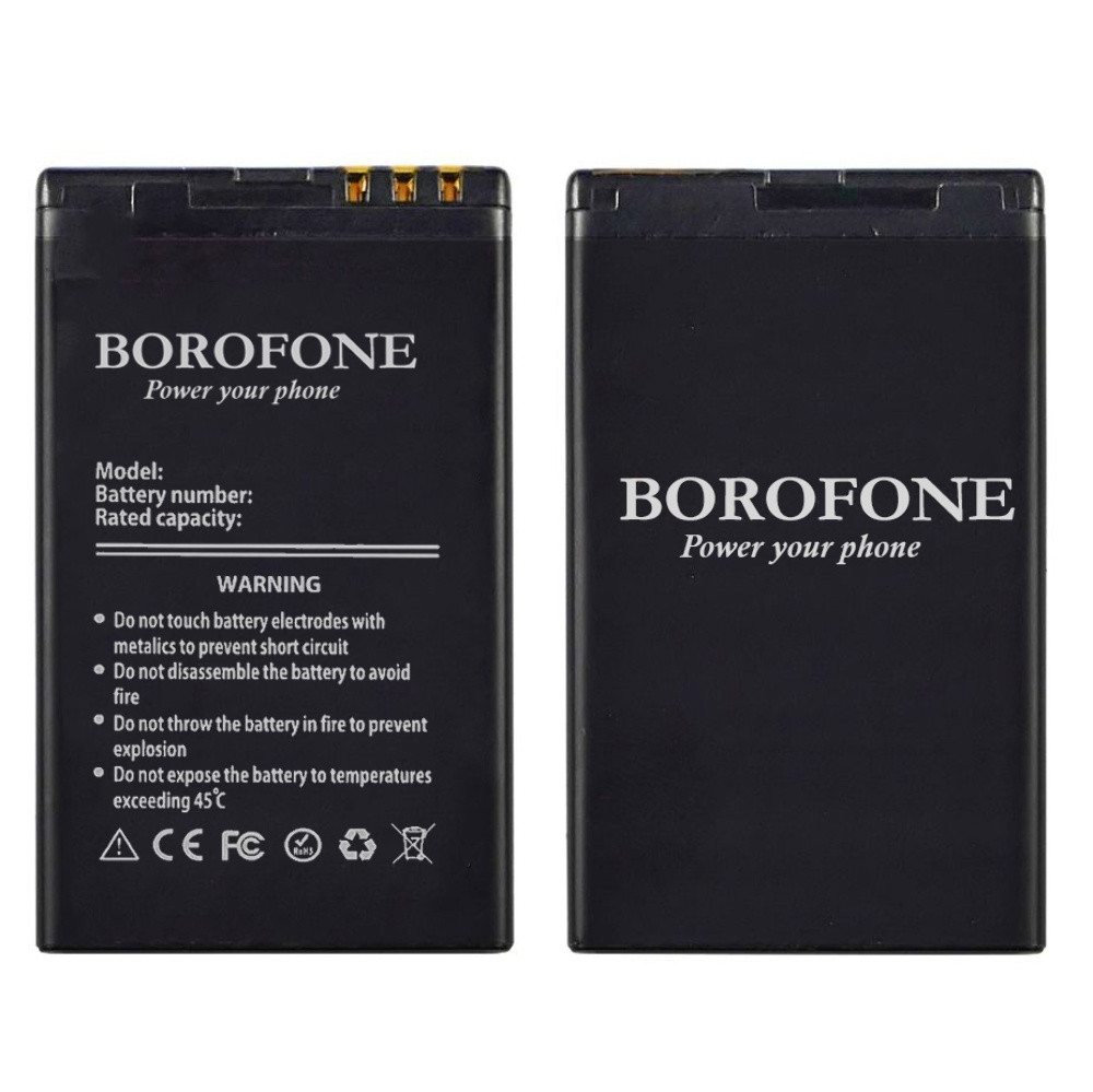 TU Аккумулятор Borofone BL-4U для Nokia Asha 306/ 3120 Classic/ 5330/ 5730/ 6216 Classic/ 6600 Slide/ 8800