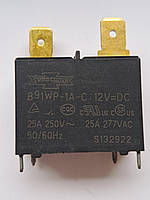 Реле 12V 25A 6pin (1 open) 891WP-1AC