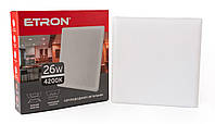 Светодиодный светильник ETRON Multipurpose 26W 4200К IP20 квадрат