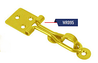 Польша Щеколда WRD 95 цинк ( 95х30х1.5 мм )