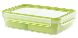 Бранч-бокс Tefal MASTERSEAL TO GO 1.2 л, пластик, зелений Baumar - Порадуй Себе