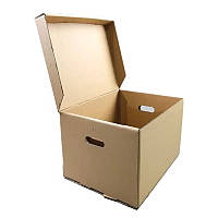 Картонная коробка для архива - 330 × 220 × 300 на 6 кг