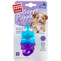 Игрушка для собак Лиса с пищалкой GiGwi Suppa Puppa, резина, 9 см