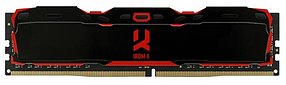 Оперативна пам'ять GOODRAM Iridium X Black DDR4 8GB 2666 MHz (IR-X2666D464L16S/8G) (D)